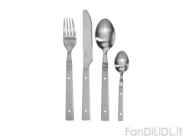 Servizio posate , prezzo 17.99 &#8364; per Alla confezione 
- Per 6 persone
- ...