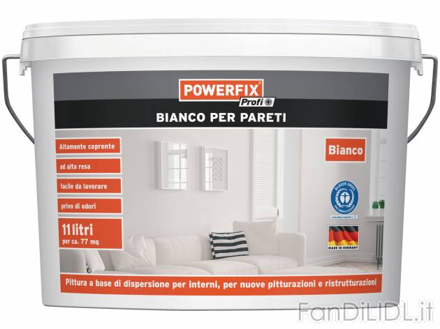 Vernice bianca per interni, 11 l , prezzo 17.99 &#8364; 
- Altamente coprente
- ...