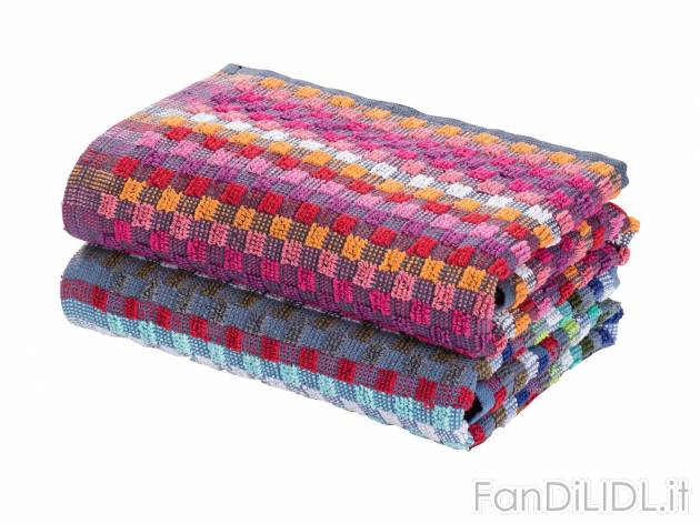Set canovacci, 2 pezzi , prezzo 3.99 &#8364;  
-  In puro cotone
-  50 x 70 cm