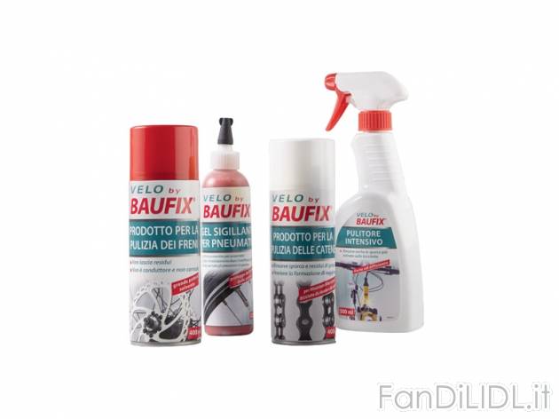 Prodotti per manutenzione bici , prezzo 2,99 &#8364; per Alla confezione 
A ...
