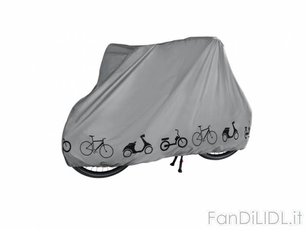 Telo copribici o motorino , prezzo 3,99 &#8364; per Alla confezione 
- Per biciclette, ...