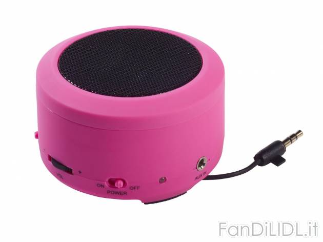 Mini altoparlante ricaricabile , prezzo 9.99 &#8364; per Alla confezione 
- ...