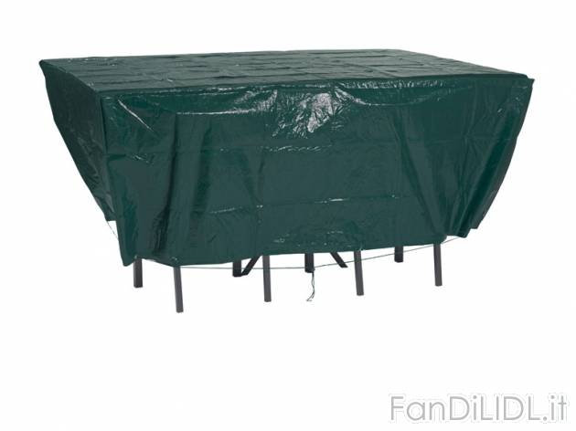 Telo protettivo per tavolo da giardino Florabest, prezzo 8,99 &#8364; per Alla ...