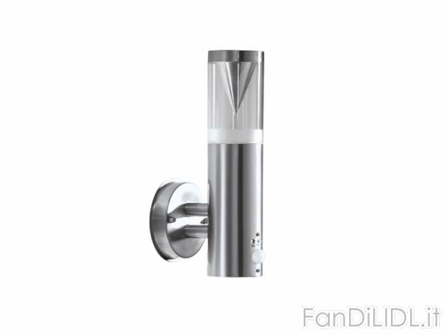 Lampada LED da parete per esterni Livarno Lux, prezzo 22,99 &#8364; per Alla ...