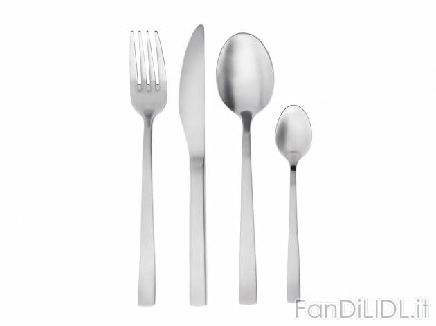 Servizio di posate, 24 pezzi , prezzo 17.99 &#8364;  
-  In acciaio inossidabile