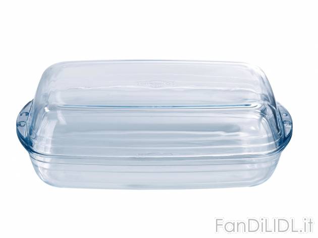 Pirofila o casseruola in vetro con coperchio, 2 pezzi , prezzo 5.99 &#8364; ...