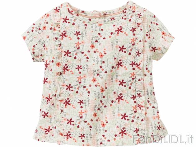 T-shirt da neonata , prezzo 3.99 &#8364;  
-  Puro cotone