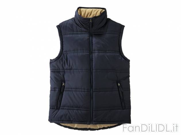 Gilet imbottito da uomo Livergy, prezzo 11,99 &#8364; per Alla confezione 
- ...
