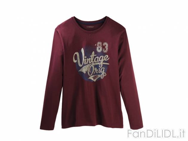 Maglia da uomo Livergy, prezzo 4,99 &#8364; per Alla confezione 
- In morbido ...