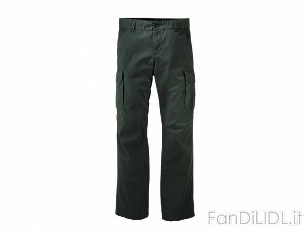Pantaloni cargo da uomo Livergy, prezzo 11,99 &#8364; per Alla confezione 
- ...