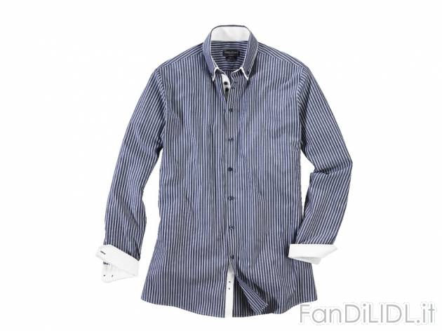 Camicia da uomo , prezzo 12,99 &#8364; per Alla confezione 
- Taglio sagomato ...