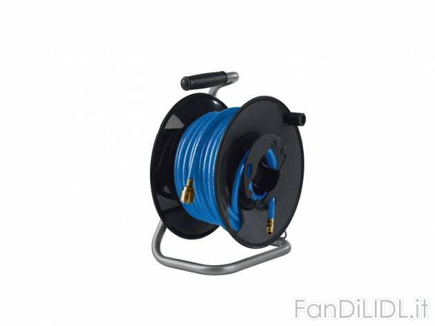 Tubo per aria compressa con avvolgicavo 20 m Parkside, prezzo 19,99 &#8364; ...