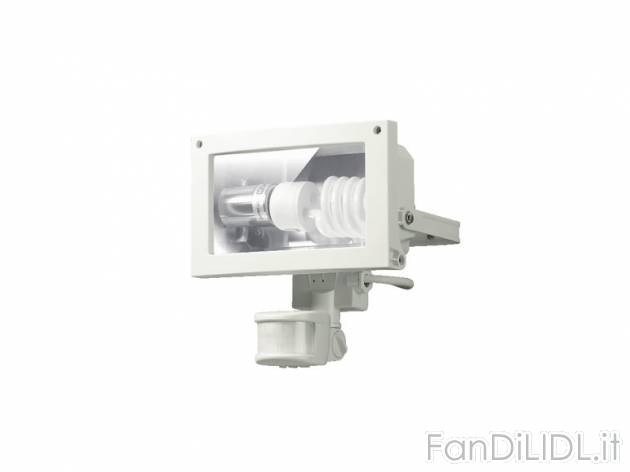 Faro con rilevatore di movimento Livarno Lux, prezzo 12,99 &#8364; per Alla ...