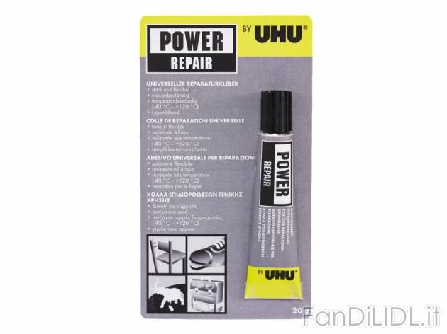 Adesivo universale per riparazioni 20 g, super colla istantanea 2x3 g o nastro biadesivo ...