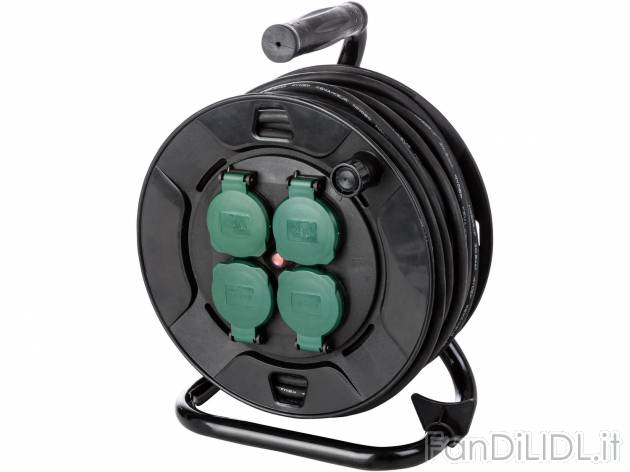 Avvolgicavo, 25m , prezzo 29.99 &#8364; 
- Con clip di fissaggio per il cavo
- ...