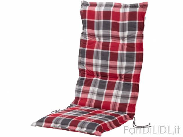 Cuscino per sedia sdraio 50x120 cm , prezzo 11.99 &#8364; 
- Con nastro a strappo ...