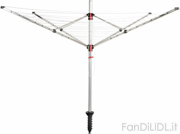 Stendibiancheria in alluminio da giardino , prezzo 49.00 &#8364; 
- Fissaggio ...