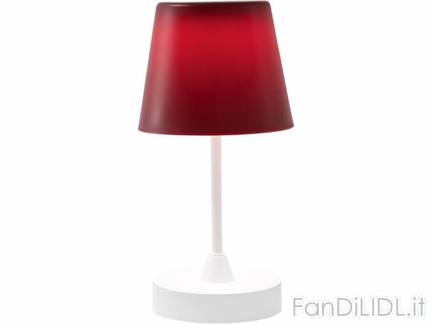 Lampada ricaricabile da tavolo , prezzo 17.99 &#8364; 
- Luminosit&#224; ...