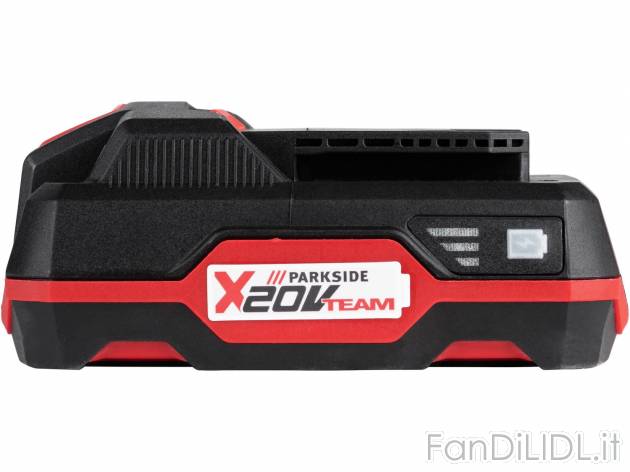 Batteria 2Ah , prezzo 14.99 € 
- Indicatore dello stato di carica a 3 livelliDati ...