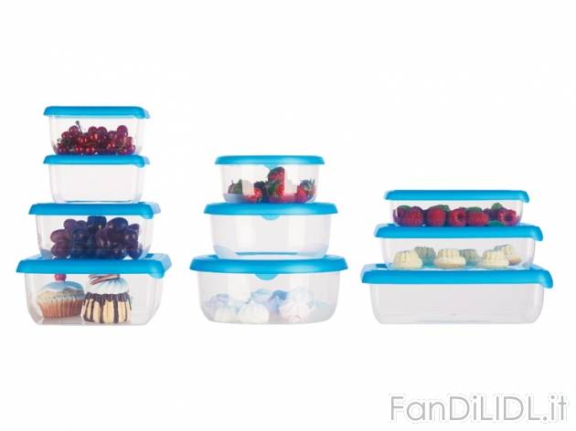 Set contenitori Ernesto, prezzo 4,99 &#8364; per Al set 
- Resistente a temperature ...