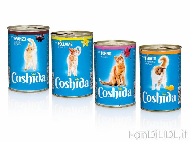 Bocconcini in salsa per gatti , prezzo 0.78 &#8364; 
- In diverse varianti
- ...