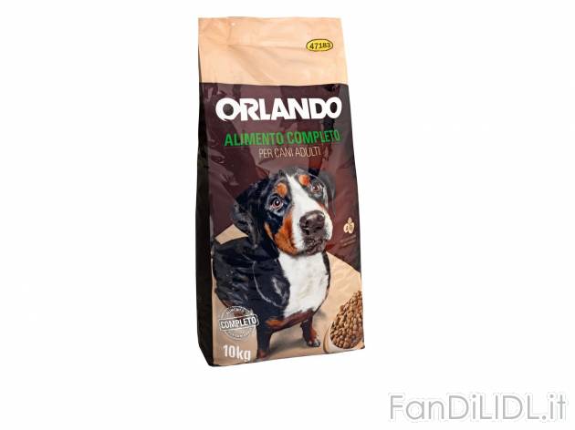 Crocchette per cani adulti , prezzo 4.99 &#8364;  
-  Mangime completo