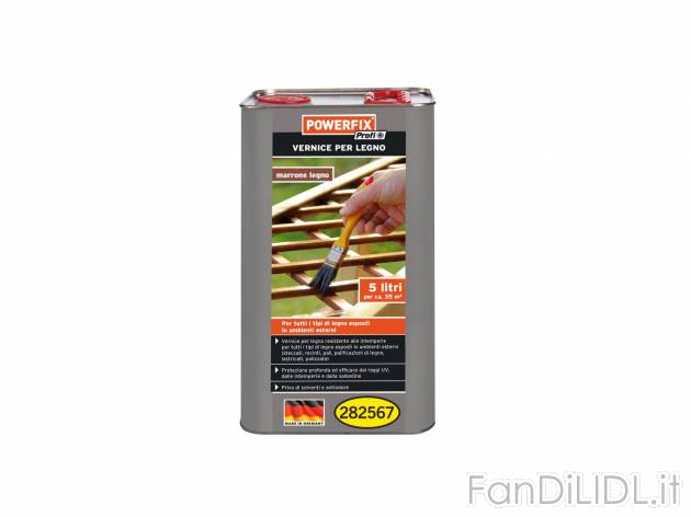 Vernice per legno , prezzo 11.99 &#8364; per Alla confezione 
- Color marrone
- ...