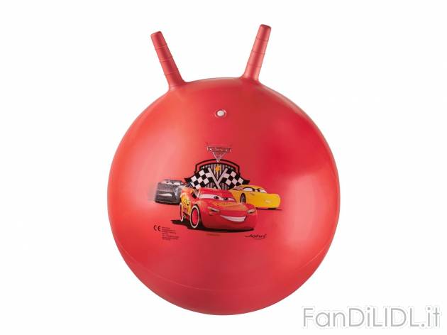 Palla canguro Cars, Spiderman, Frozen , prezzo 4.99 &#8364;  
-  &#216; 45-50 cm