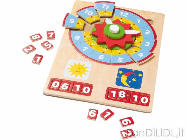 Gioco puzzle in legno , prezzo 4.99 &#8364;
