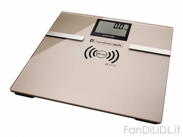 Bilancia pesapersone diagnostica Bluetooth Sanitas, prezzo 24,99 &#8364; per ...
