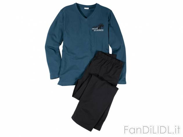 Pigiama da uomo Livergy, prezzo 12,99 &#8364; per Alla confezione 
- In morbida ...