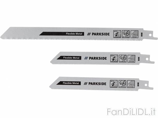 Lame per seghetto elettrico, 3 pezzi , prezzo 3.99 &#8364;