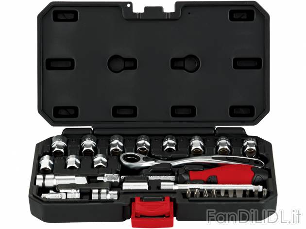 Set chiavi a bussola , prezzo 14.99 &#8364;  
-  In acciaio S2 e al cromo vanadio