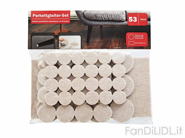 Set feltrini o pad protettivi , prezzo 1.79 &#8364;