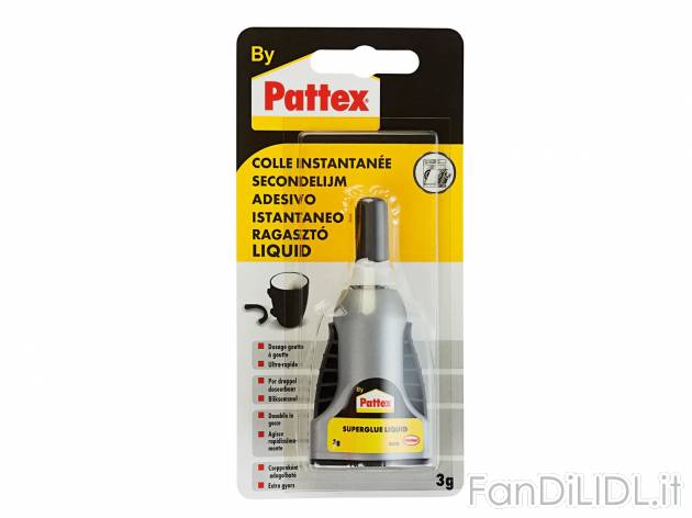 Colla istantanea liquida , prezzo 1.99 &#8364;