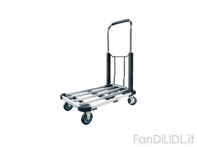 Carrello pieghevole in alluminio , prezzo 39.99 &#8364; 
- Superficie di carico ...