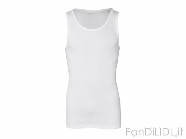 Canotta da uomo , prezzo 3.99 &#8364;  
-  In puro cotone