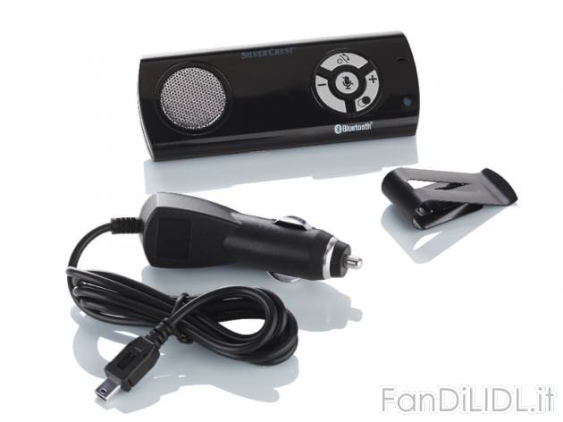 Dispositivo vivavoce Bluetooth per auto , prezzo 14,99 &#8364; per Alla confezione ...
