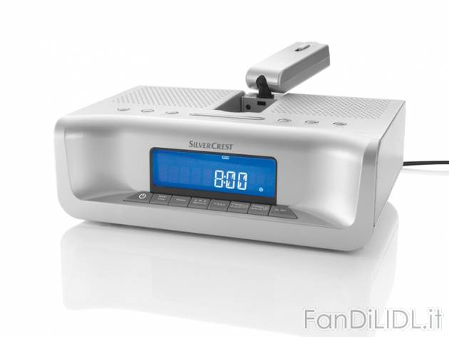 Radiosveglia con proiezione ora , prezzo 19,99 &#8364; per Alla confezione 
- ...