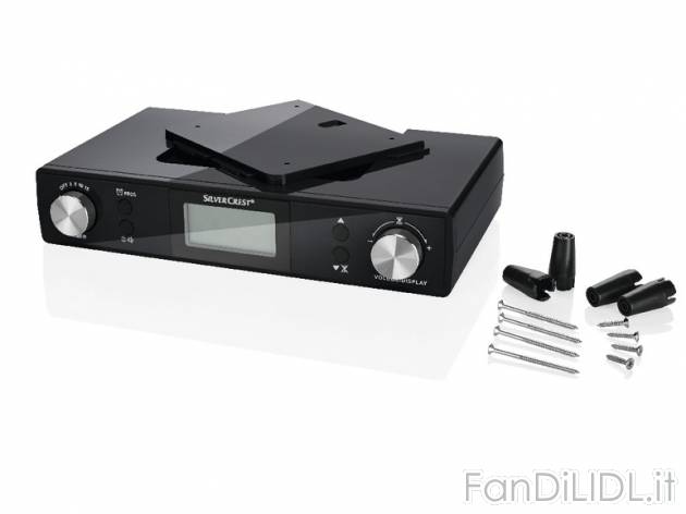 Radio sottopensile , prezzo 15,99 &#8364; per Alla confezione 
- Radio FM con ...