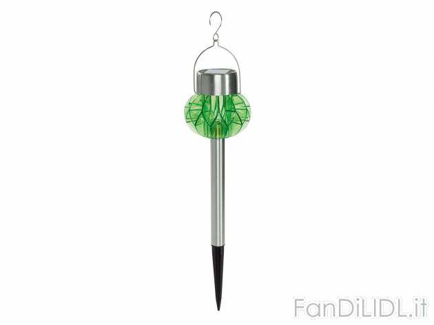 Lampada decorativa LED ad energia solare 2 in 1 , prezzo 3.99 &#8364; 
- Si ...