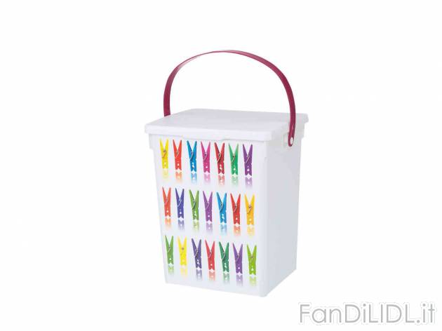 Cestino multiuso con coperchio , prezzo 2.49 &#8364; per Alla confezione 
- ...