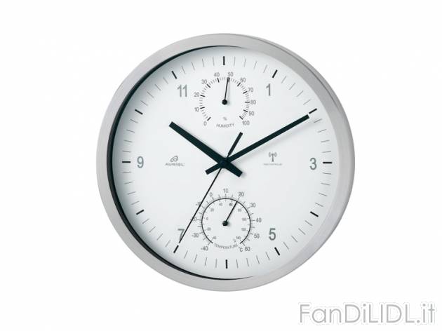 Orologio da parete radiocontrollato , prezzo 14,99 &#8364; per Alla confezione ...