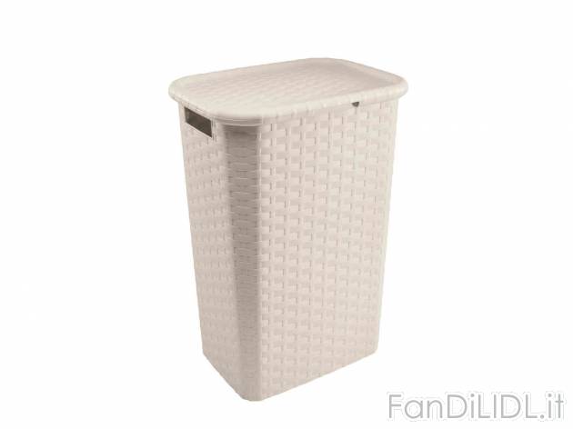 Cesto portabiancheria , prezzo 7.99 &#8364; per Alla confezione 
- Con effetto ...