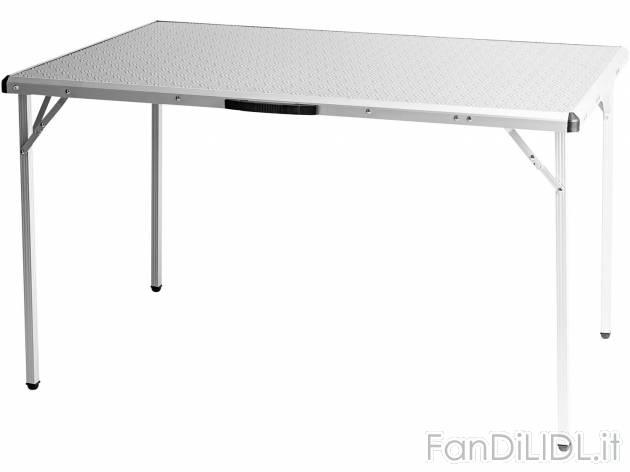 Tavolo pieghevole in alluminio da campeggio , prezzo 39.99 &#8364; 
- Per 4-6 ...