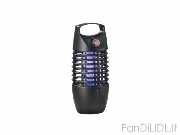 Lampada insetticida UV , prezzo 14.99 &#8364; 
- La luce UV attira le zanzare ...