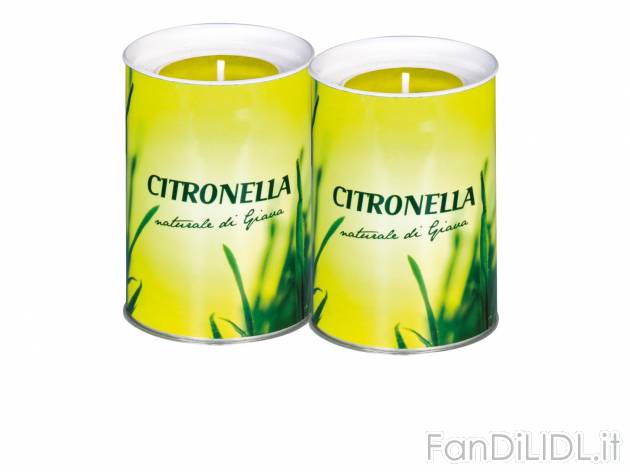Citronella naturale di Giava , prezzo 1.49 &#8364;  
-  Efficace contro le zanzare