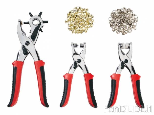 Set pinze da calzolaio Powerfix, prezzo 5,99 &#8364; per Al set 
- Pinza revolver ...
