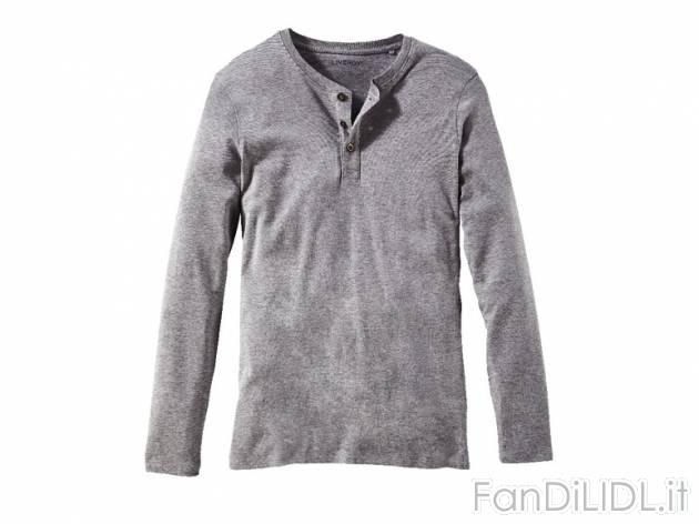 Maglia da uomo Livergy, prezzo 4,99 &#8364; per Alla confezione 
- Basic alla ...
