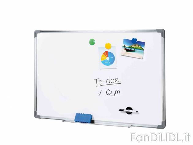 Lavagna 90x60 cm , prezzo 17.99 &#8364; per Alla confezione 
- Magnetica
- ...